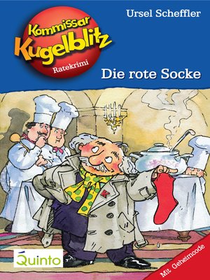 cover image of Kommissar Kugelblitz 01. Die rote Socke